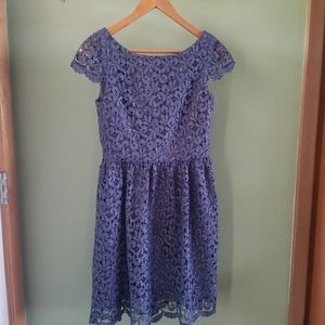 Suzi Chin for Maggie Boutique gray dress